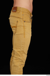 Lutro casual dressed thigh yellow jeans 0007.jpg